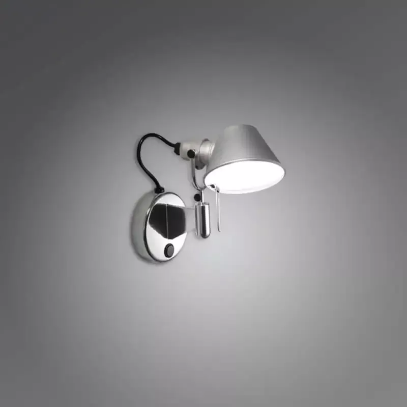 Artemide A043 Tolomeo 8W LED Micro Aluminum Wall Spot Light