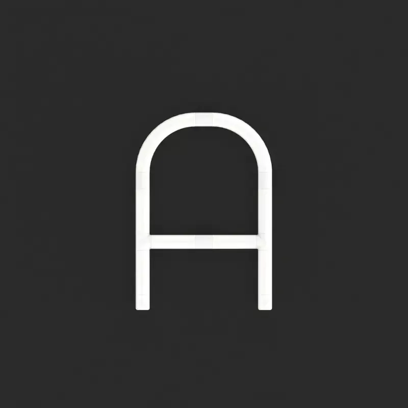 Artemide Alphabet of Light LED 24VDC Mini Uppercase Wall Light
