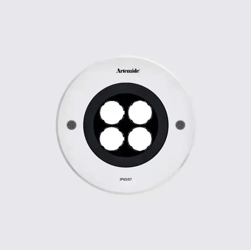 Artemide T4088W150 Ego 8W LED 150 Round Outdoor Ceiling Recessed Downlight 120V
