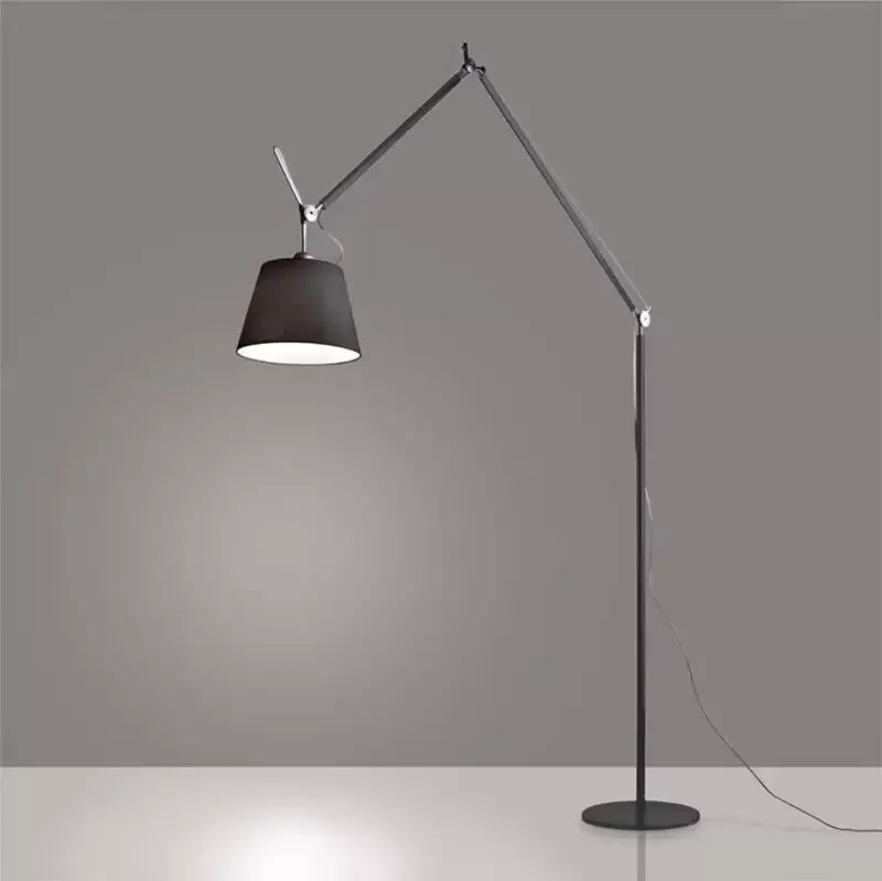 Artemide TLM210 Tolomeo Mega 31W LED Black Diffuser Floor Light