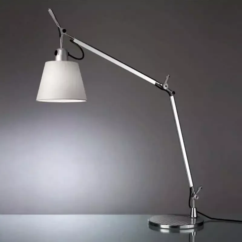 Artemide TLS000 Tolomeo Max 75W E26 Aluminum Base Table Light with Shade
