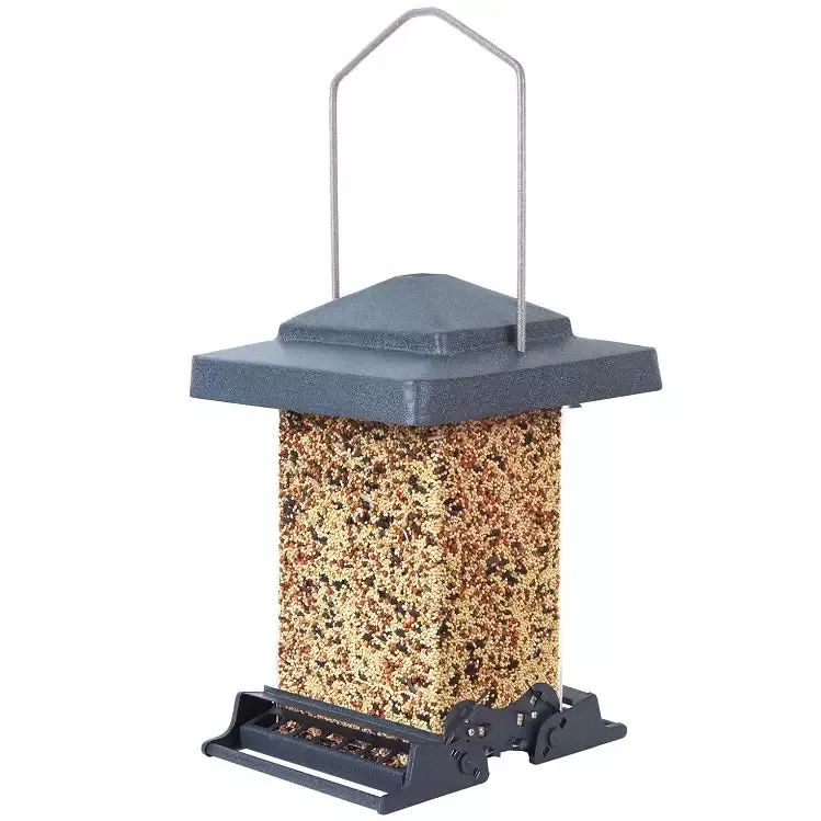 Audubon Vista Squirrel Proof Bird Feeder, Double Sided