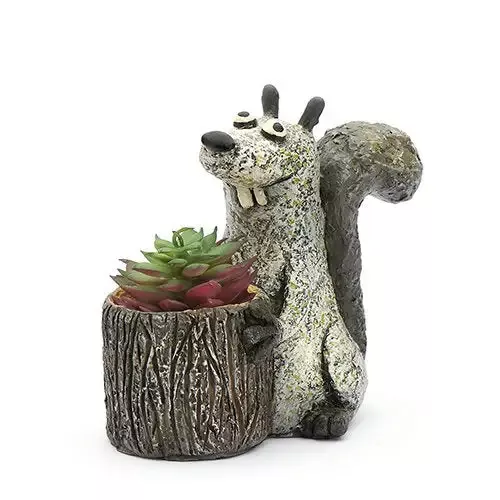 Baby Squirrel Mini Planter 3.75″