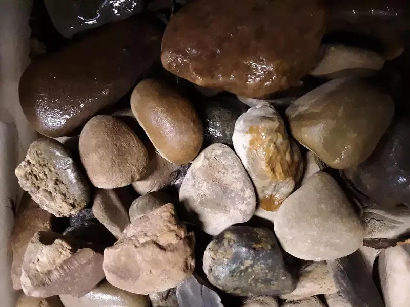 Bagged Large River Stone