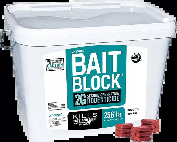 Bait Block 2G Second Generation Rodenticide