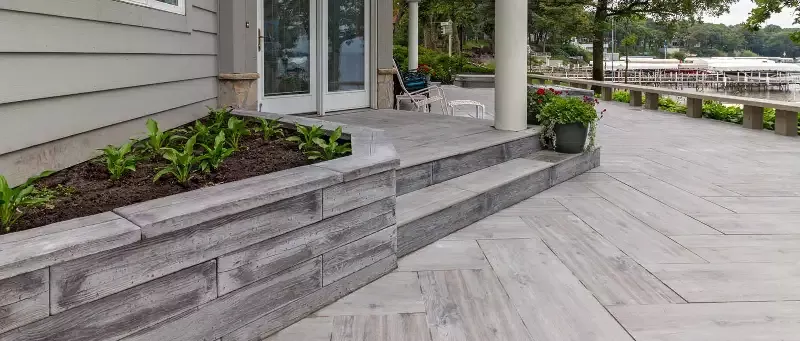 Barn Plank Garden Wall