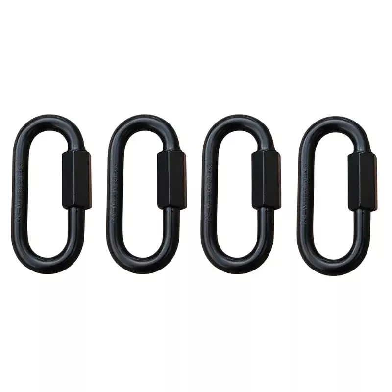 Barn-Shed-Play S/4 Black Hanging Chain Quick Links