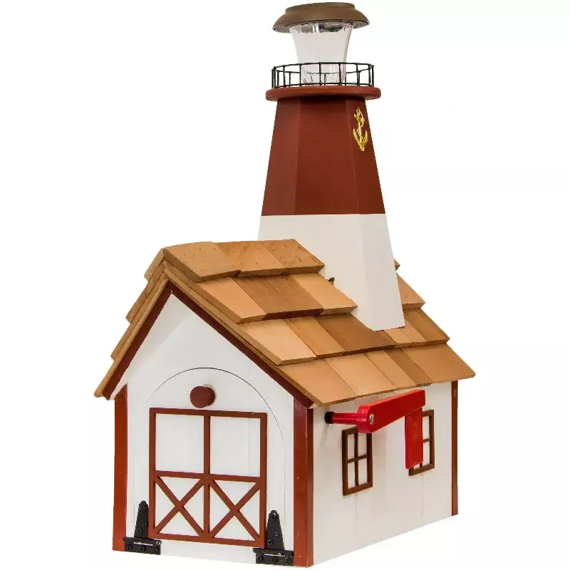 Barnegat Solar Lighthouse Amish Mailbox