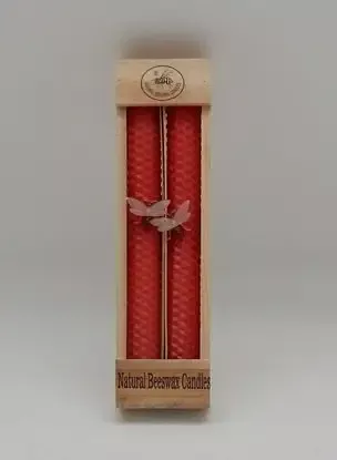 Beeswax 10″ Taper Candles