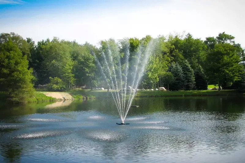 Belcrest Pond Foutain