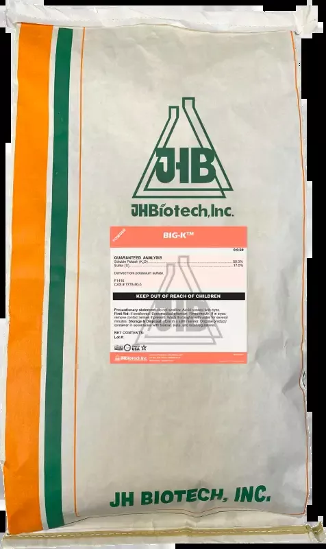 Big K Sulfate of Potash (0-0-50) bag