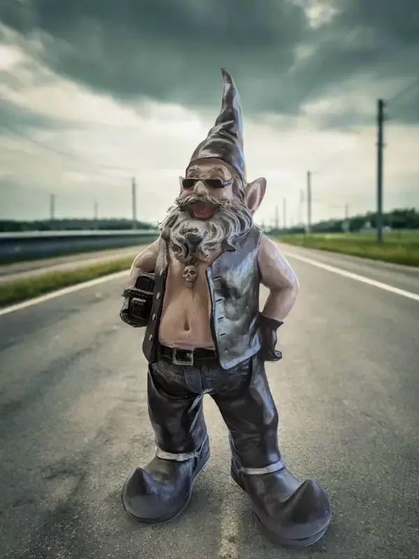 Biker Gnome-20″