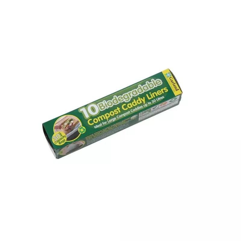 Biodegradable Caddy Liners for Jumbo Compost Caddy 10pk Eco-Friendly