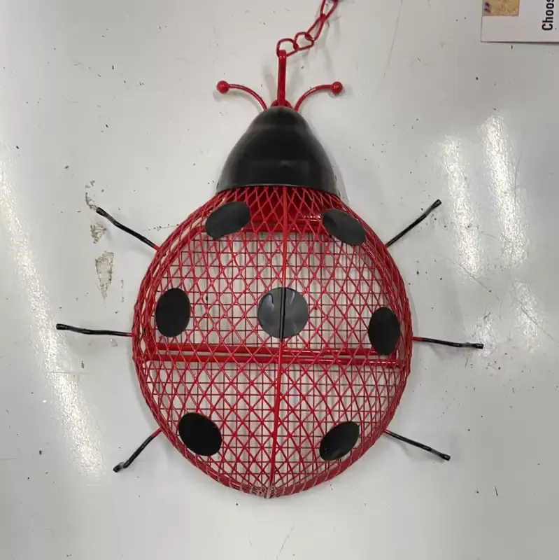 Bird Feeder Lady Bug