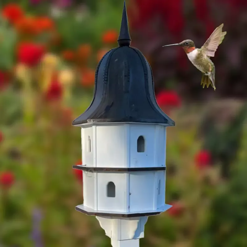 Bird House – Large Poly cooper Roof