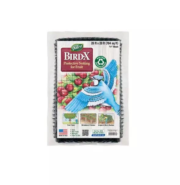 Bird-X Netting (28′ x 28′ – Black)