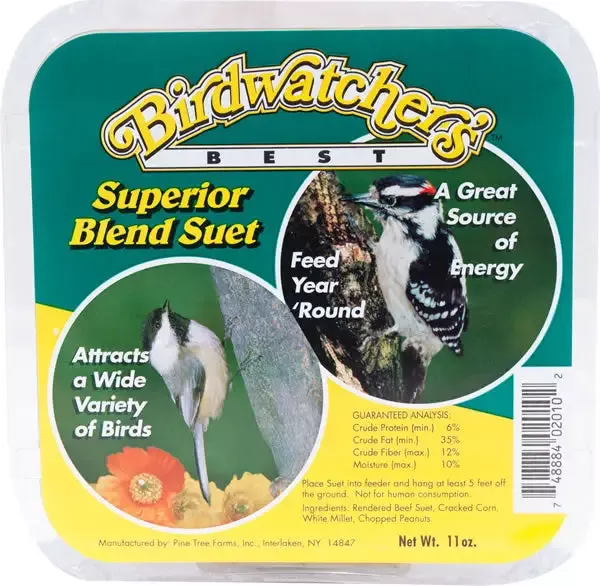 Birdwatchers Best Superior Blend Suet, 12-Pack