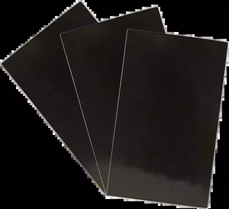Black Adhesive Board – 3” x 5”