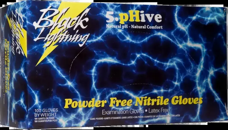 Black Lightning pH5.5 Nitrile Gloves – Medium