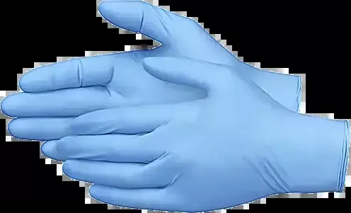 Blue Powder-Free Nitrile Gloves – 2XL