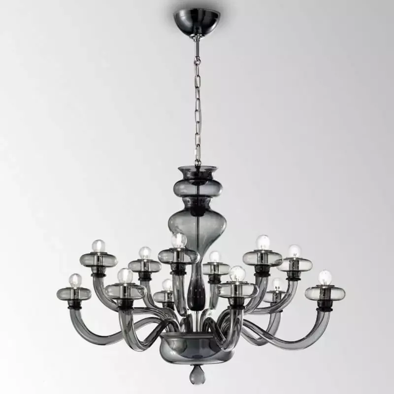 Boheme 12 Arm Chandelier By Leucos Lighting
