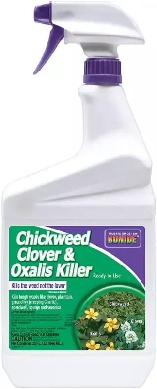 Bonide Chickweed, Clover, & Oxalis Killer Ready-To-Use – 32 oz.