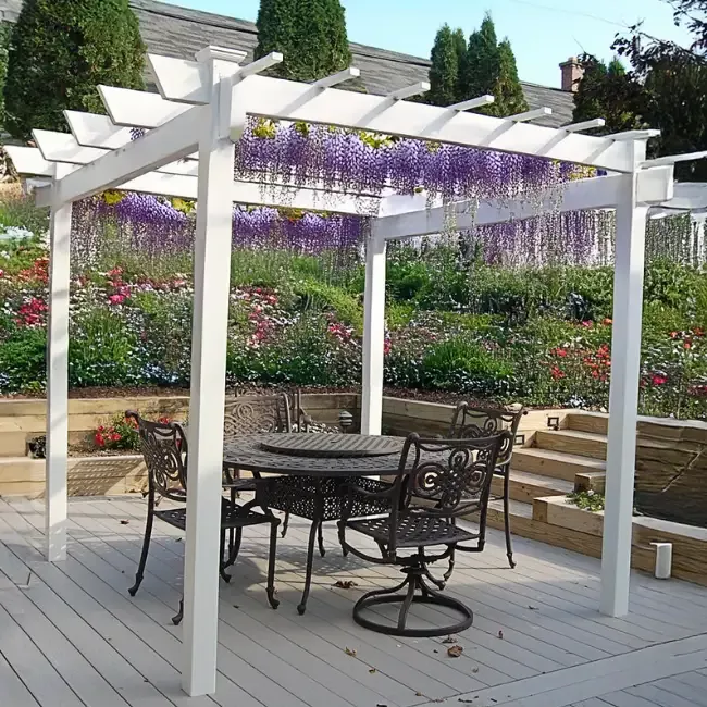 BreezeWay White Pergola