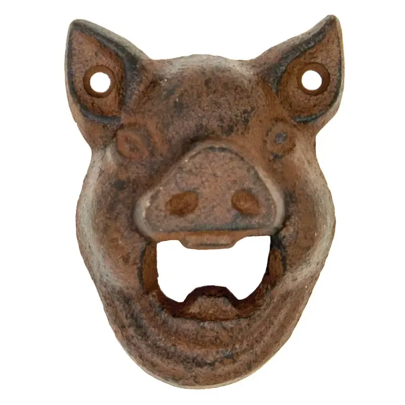 Cast Iron Pig Bottle Opener