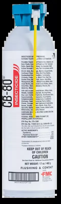 CB-80 Dual Spray Action Aerosol