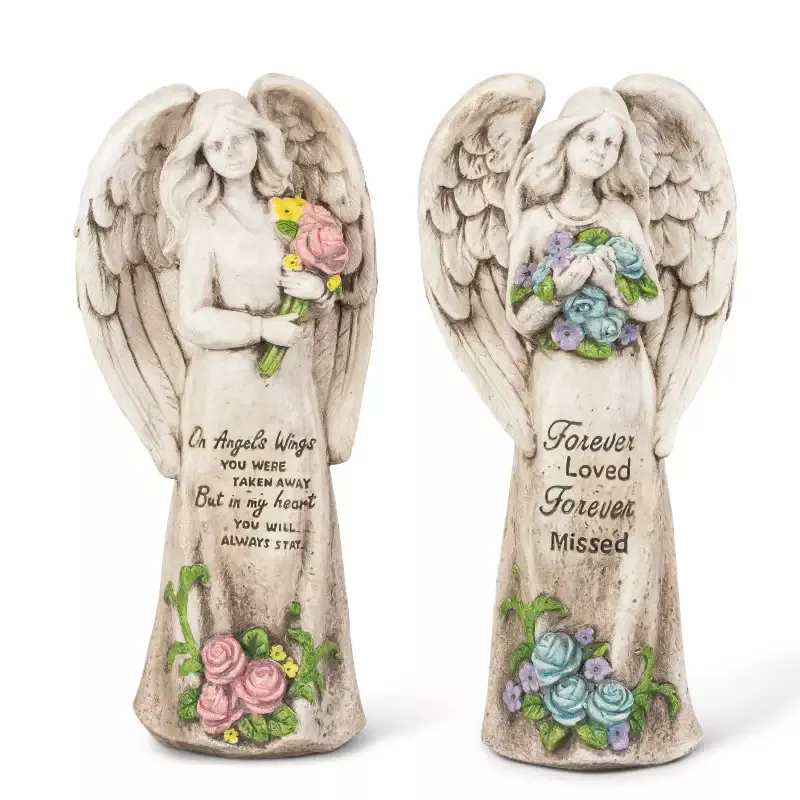 Cement Memorial Angel