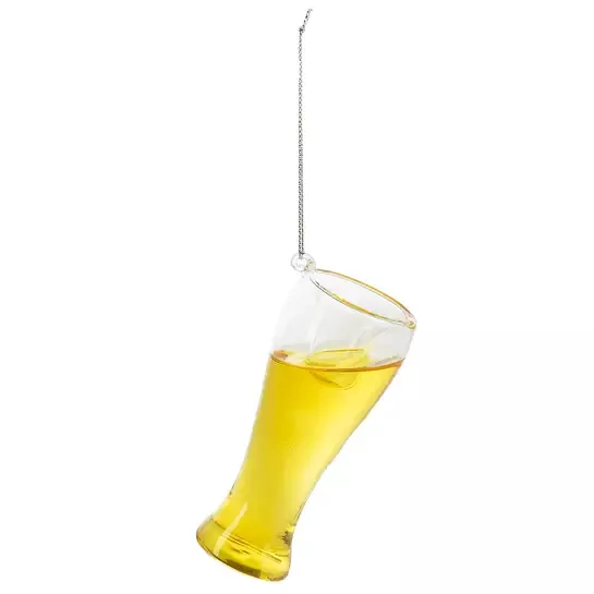 Cheer Beer Glass Ornament