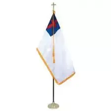 Christian Indoor Flag Set