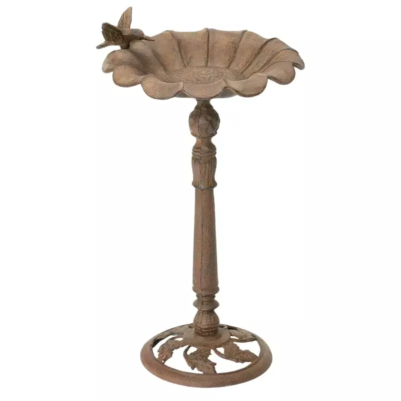 Classic Sunflower Birdbath