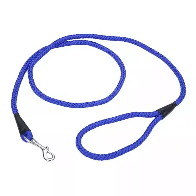 Coastal Rope Dog Leash, 6′ x 1/2″ Blue