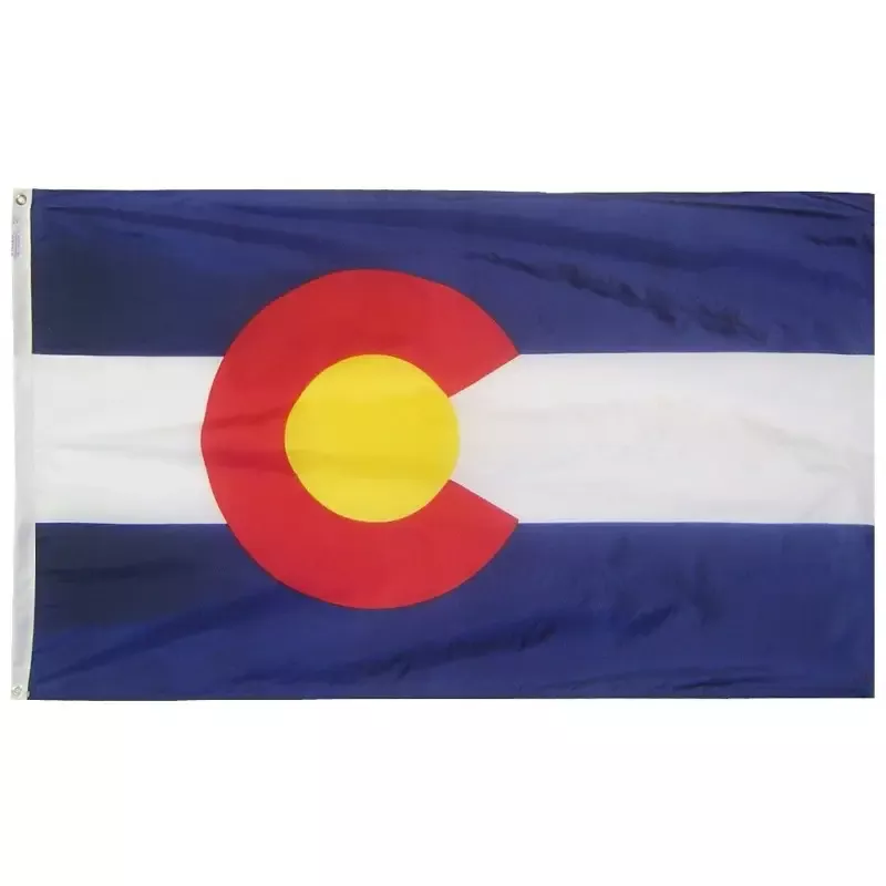 Colorado Courtesy Flag 12″ x 18″