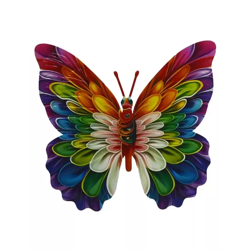 Colorful Metal Butterfly