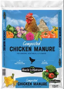 Composted Chicken Manure Back to Nature