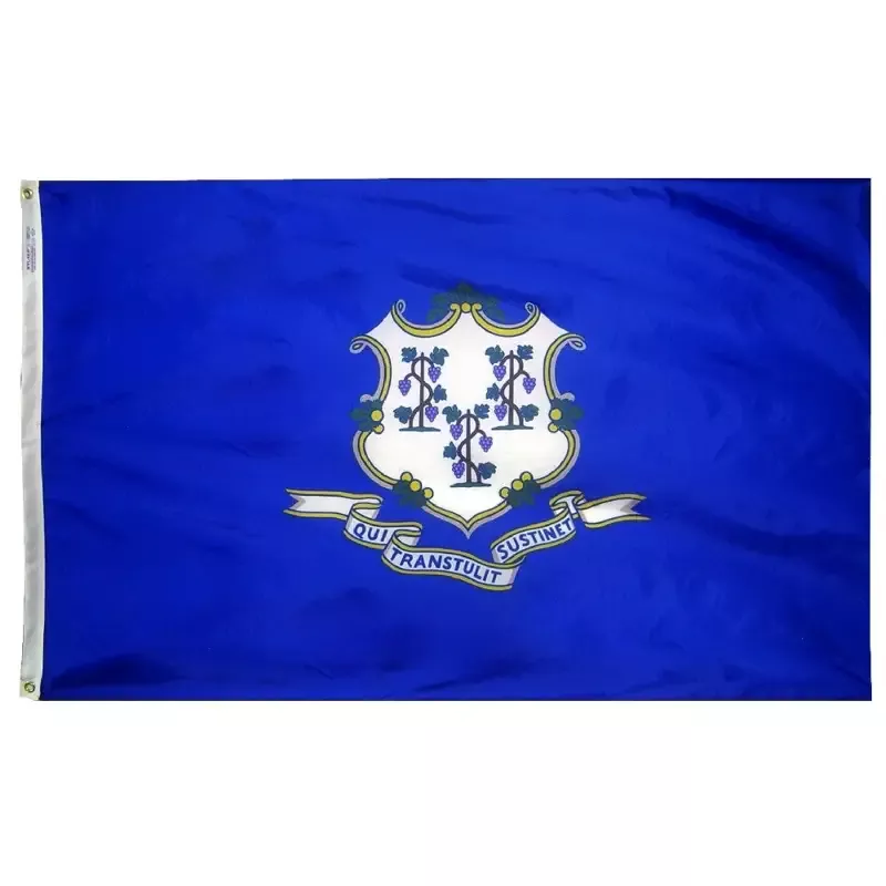 Connecticut Courtesy Flag 12″ x 18″