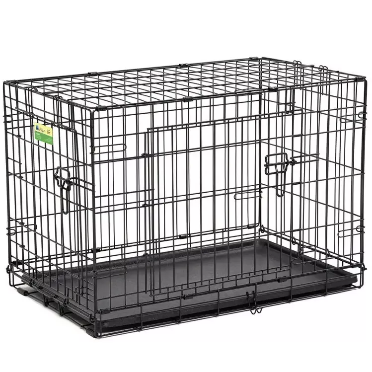 Contour Double Door Wire Dog Crate, Assorted Sizes
