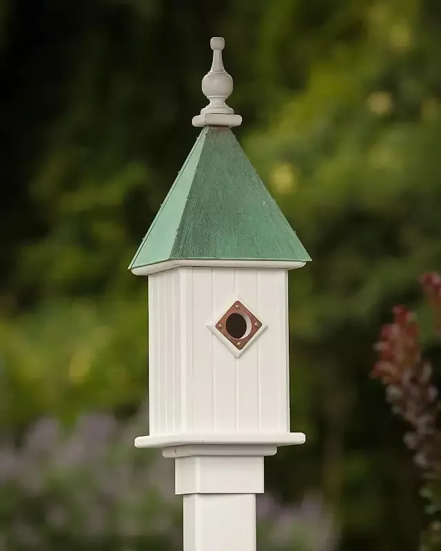 Copper Roof Bluebird House 26×8