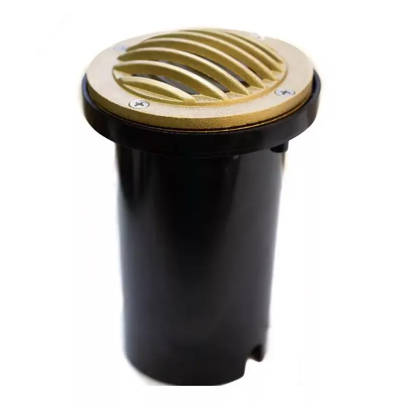 CopperMoon CM.370-G 12V Mini Brass Well Light Grate & PVC
