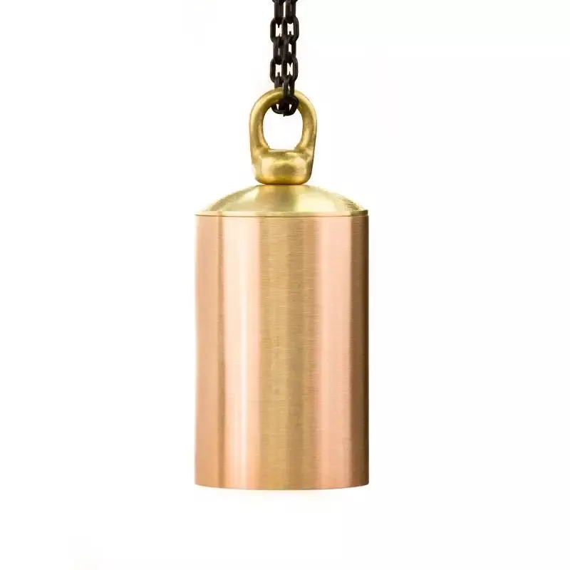 CopperMoon CM.610 12V MR16 Copper & Brass Round Hanging Pendant Light