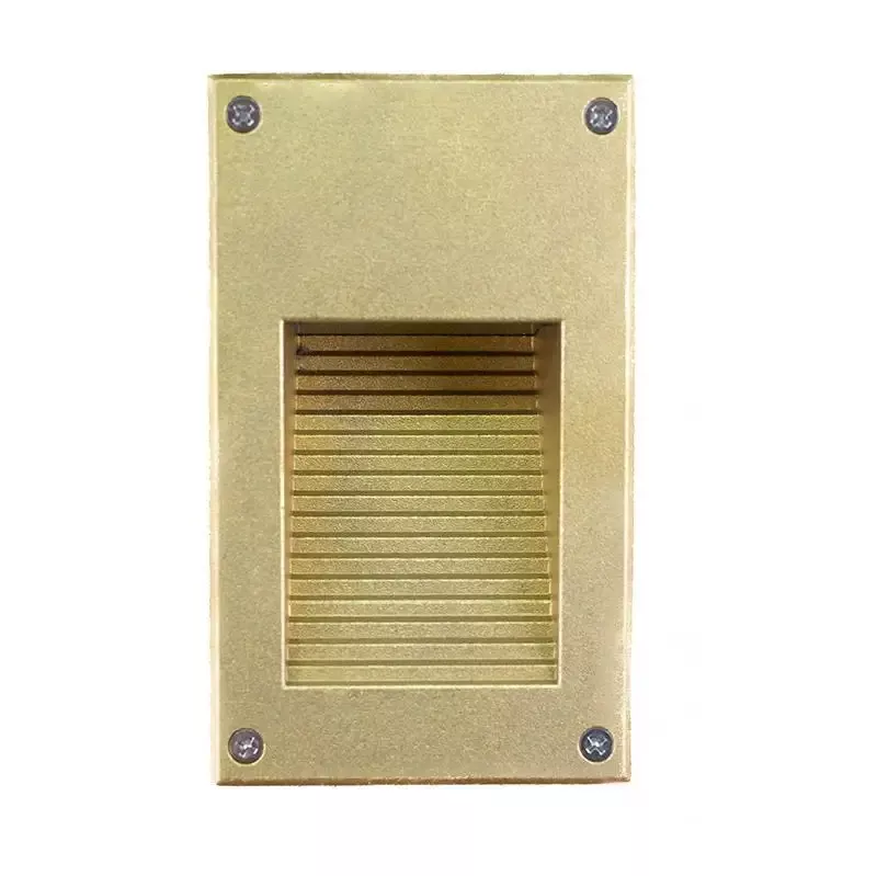 CopperMoon CM.840 12V Brass Step Light Louvers – Large & Tall