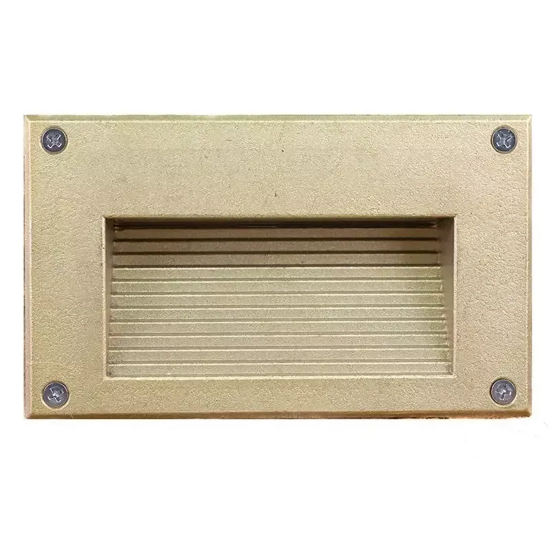 CopperMoon CM.845 12VJC Bi-Pin Brass Step Light Louvers – Large & Wide