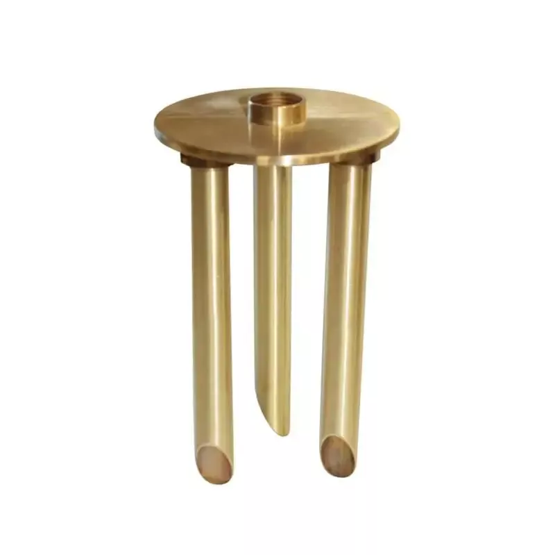 CopperMoon CM.BRASS-TRIPOD-STAKE Ground Stake – Brass Tripod