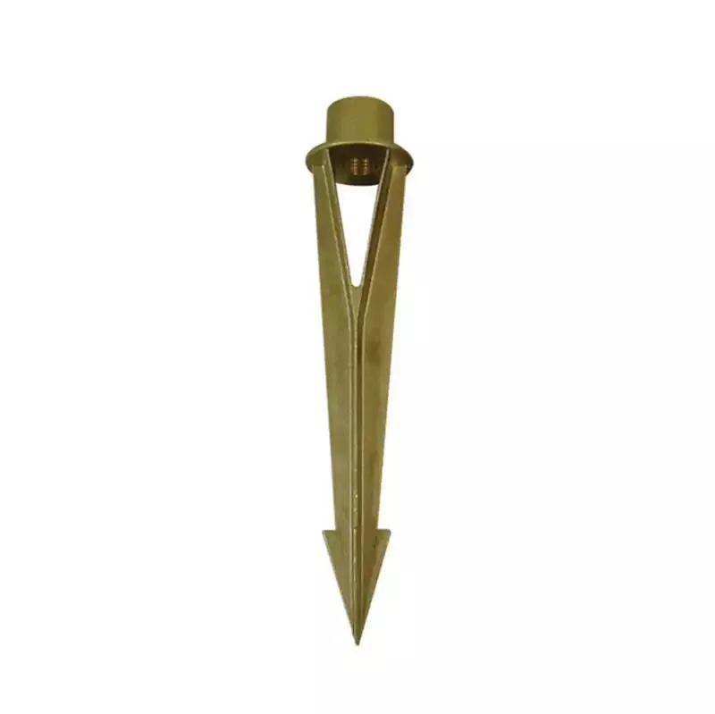 CopperMoon CM.G-BRASS 9-1/2″ Long Ground Stake – Brass