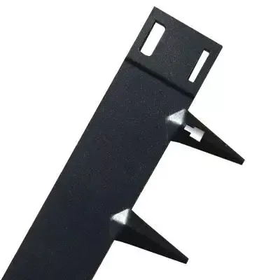 Core Edge Flexible Steel Lawn Edging Black