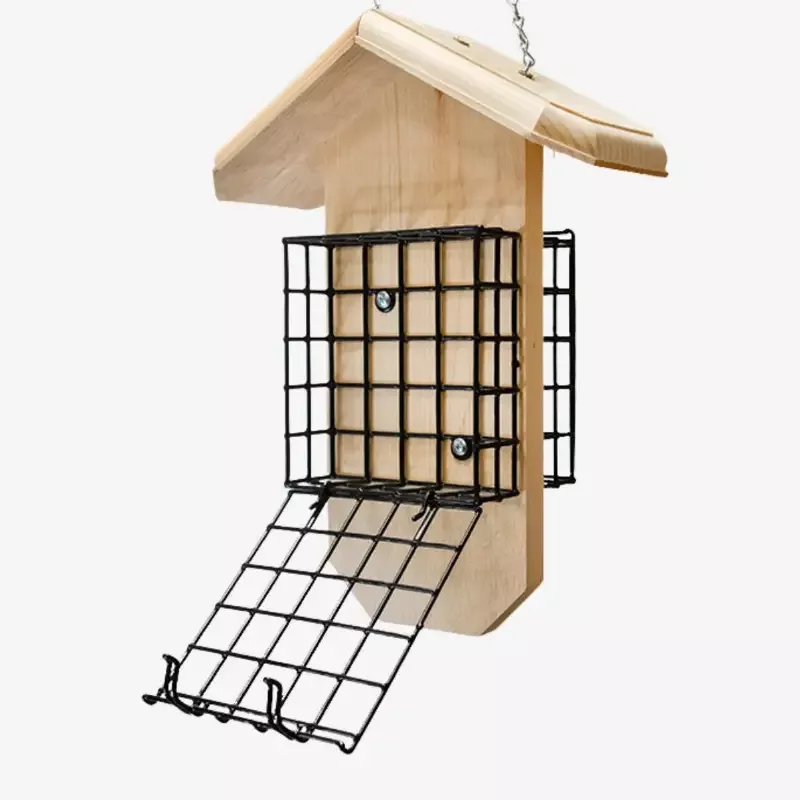 Coveside Dual Suet Cage Feeder – Large Capacity Feeder for Backyard Birds