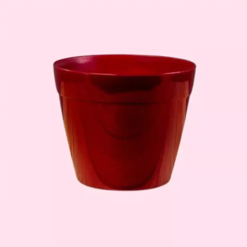 Crescent Anya Round Resin Planter