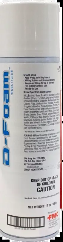 D-Foam Insecticide Aerosol